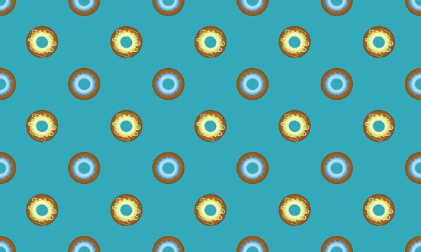 Colored background with different accessories