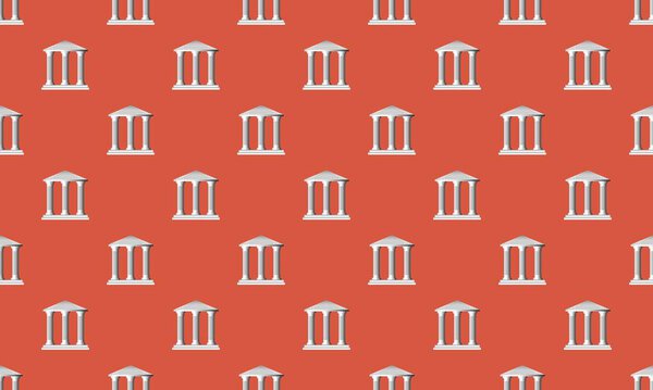 Цветной фон с различными аксессуарами