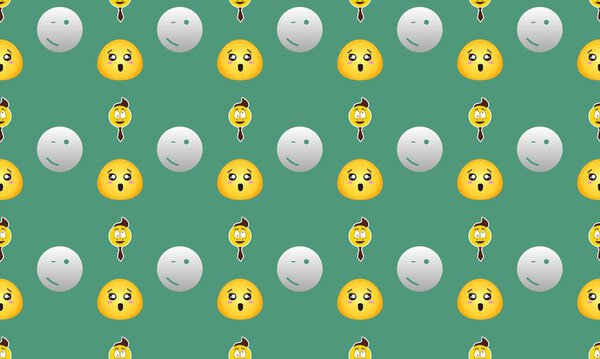 Цветной фон с различными аксессуарами