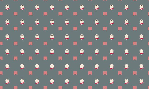 Цветной фон с различными аксессуарами