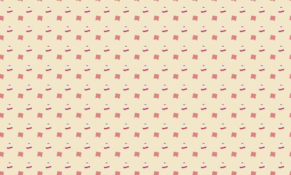 Цветной фон с различными аксессуарами