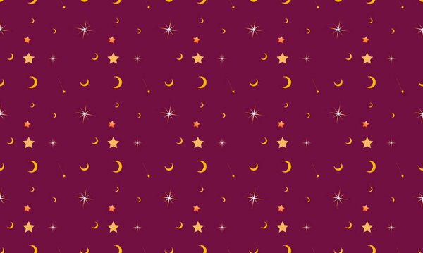 Цветной фон с различными аксессуарами