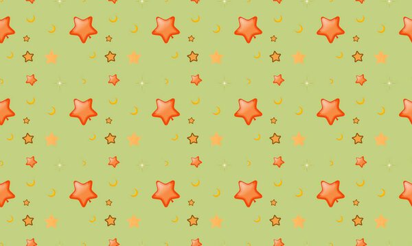 Цветной фон с различными аксессуарами