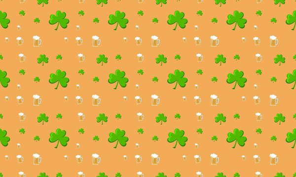 Цветной фон с различными аксессуарами