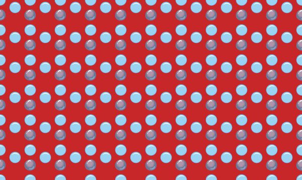 Цветной фон с различными аксессуарами