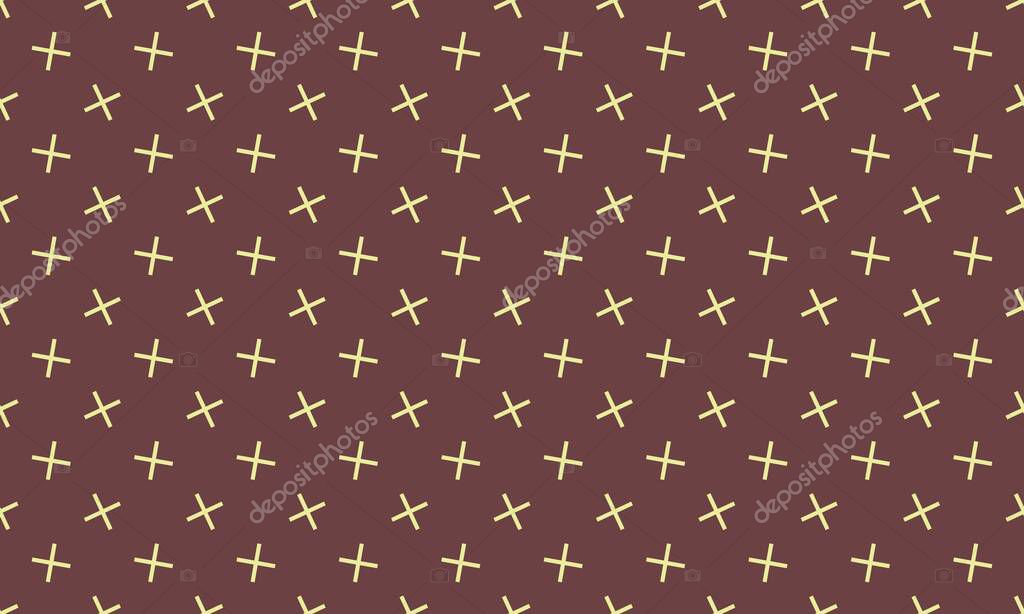 Colored background with different accessories