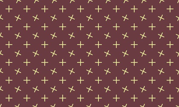 Colored background with different accessories