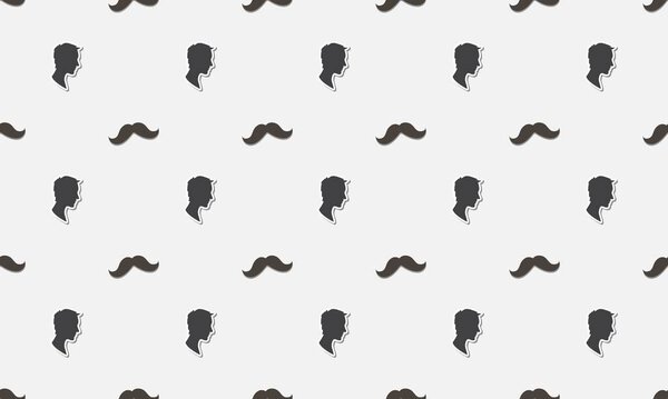 Цветной фон с различными аксессуарами