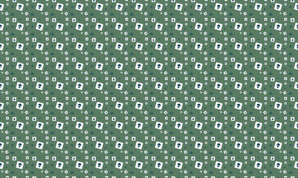 Colored background with different accessories