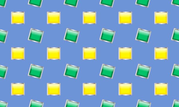 Цветной фон с различными аксессуарами