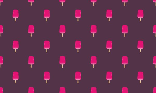 Colored background with different accessories