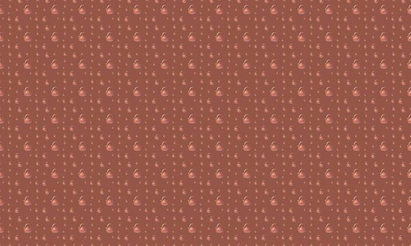 Colored background with different accessories