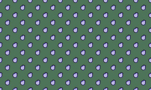 Colored background with different accessories