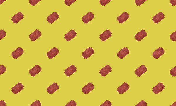 Цветной фон с различными аксессуарами