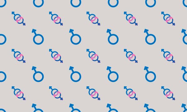 Цветной фон с различными аксессуарами