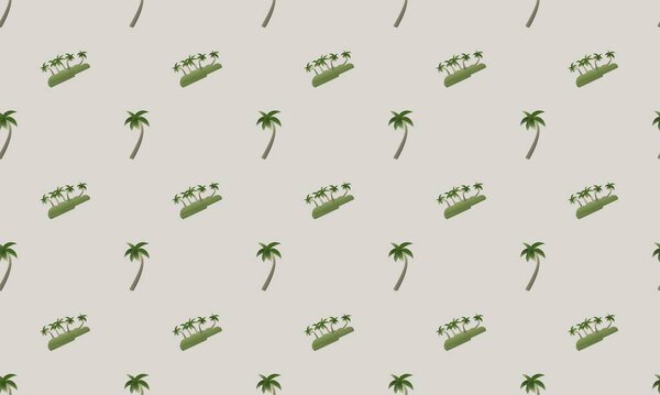 Colored background with different accessories