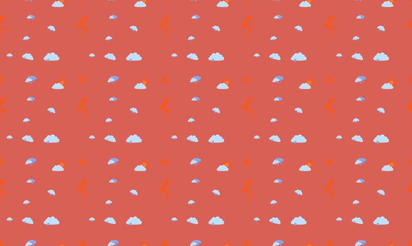 Цветной фон с различными аксессуарами