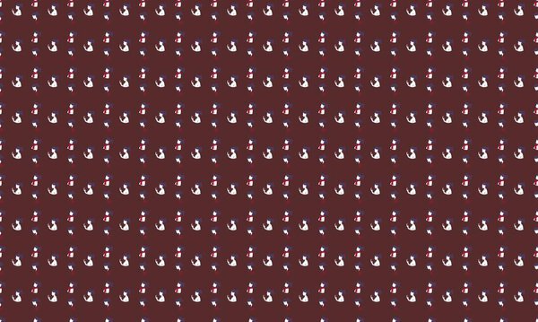 Colored background with different accessories