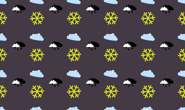 Цветной фон с различными аксессуарами