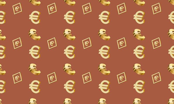 Colored background with different accessories