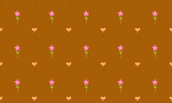 Colored background with different accessories