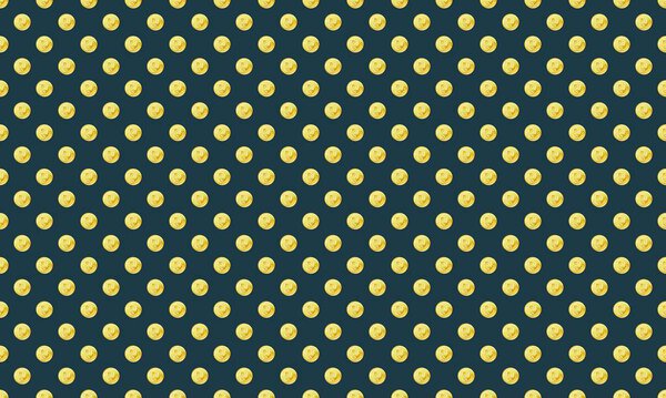 Colored background with different accessories