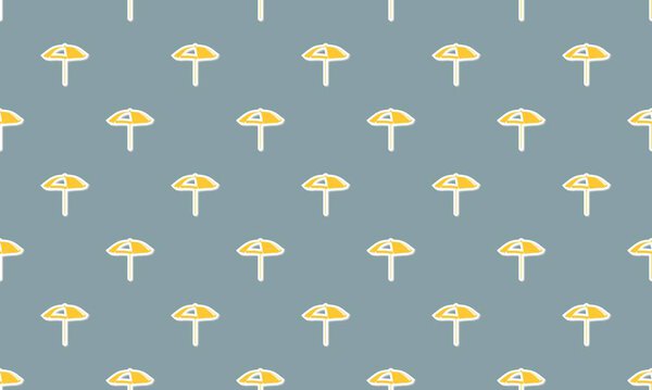 Colored background with different accessories