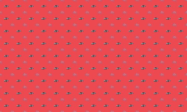 Colored background with different accessories