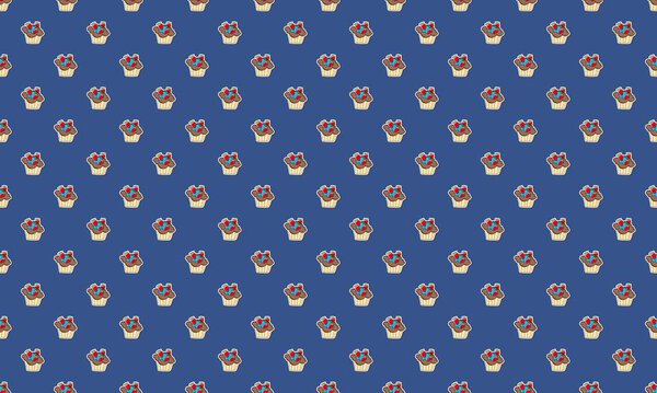 Цветной фон с различными аксессуарами