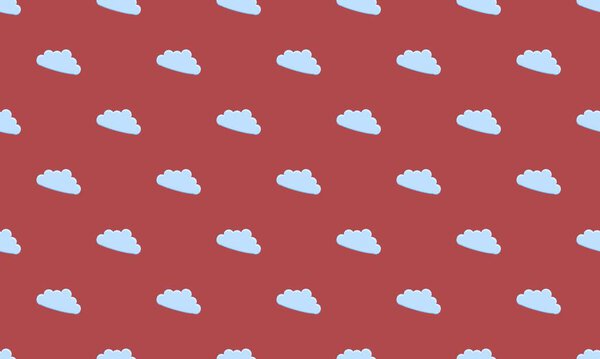 Colored background with different accessories