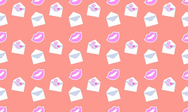 Цветной фон с различными аксессуарами