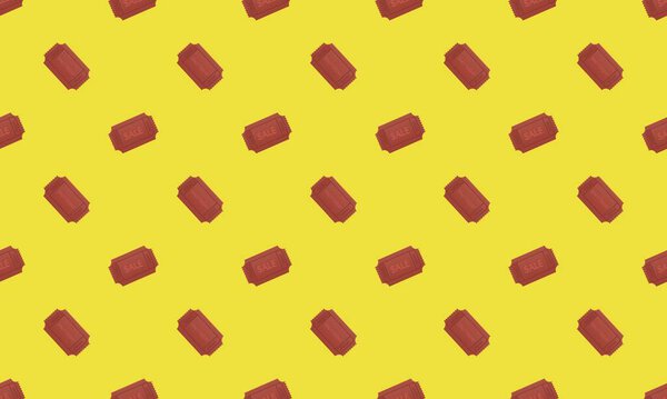 Цветной фон с различными аксессуарами