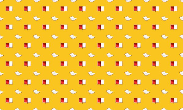 Цветной фон с различными аксессуарами