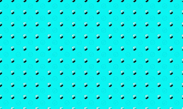 Colored background with different accessories