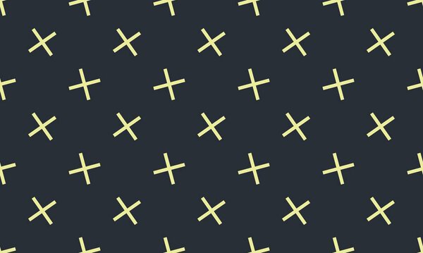 Colored background with different accessories