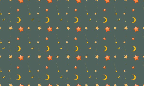 Цветной фон с различными аксессуарами