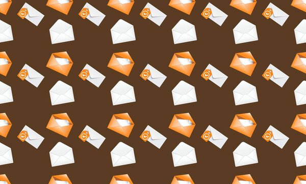 Цветной фон с различными аксессуарами