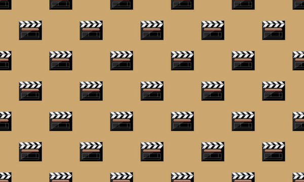 Цветной фон с различными аксессуарами