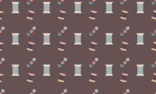 Colored Background Different Accessories Royalty Free Stock Vectors