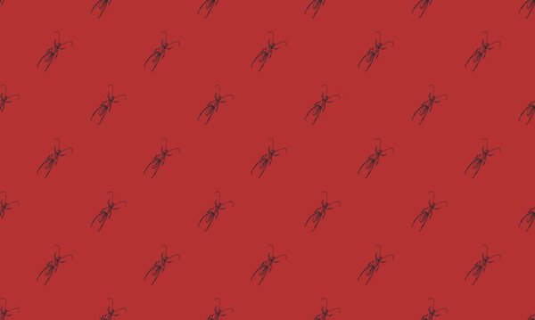 Colored background with different accessories