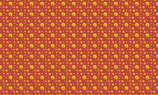 Colored background with different accessories