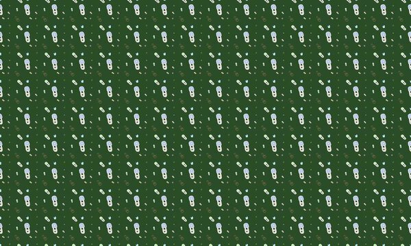 Цветной фон с различными аксессуарами