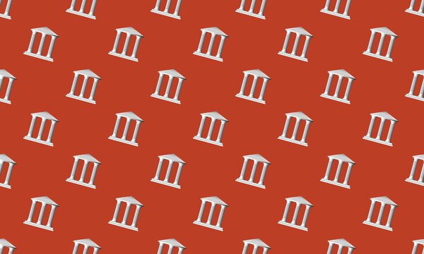 Цветной фон с различными аксессуарами