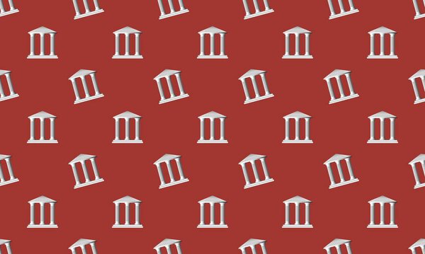 Цветной фон с различными аксессуарами