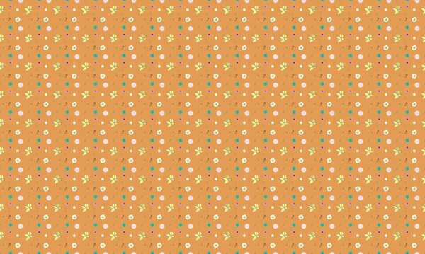 Colored background with different accessories