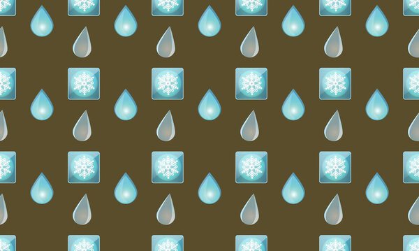 Цветной фон с различными аксессуарами