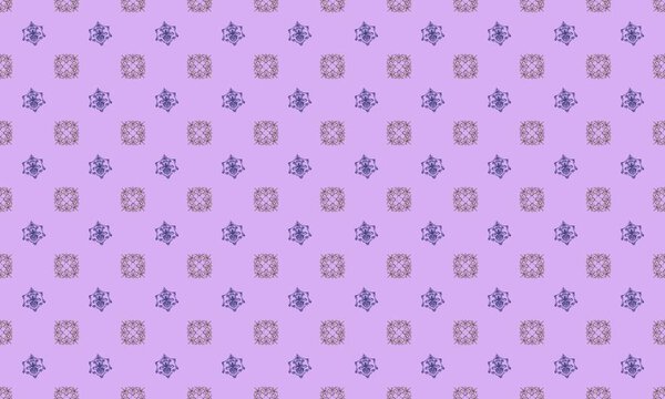 Colored background with different accessories