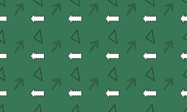 Colored background with different accessories