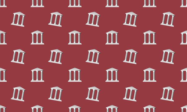 Цветной фон с различными аксессуарами