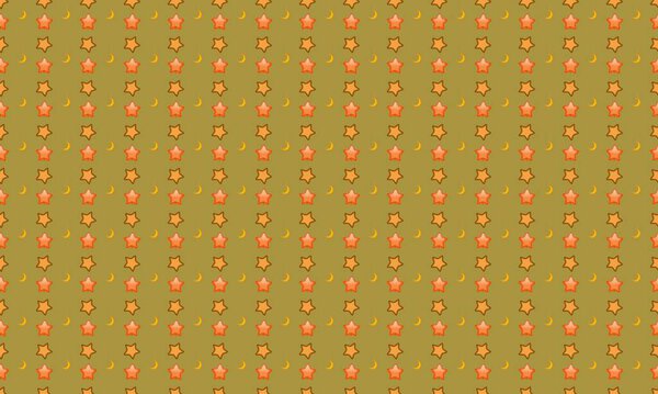 Colored background with different accessories